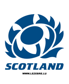 Scotland Rugby Logo Decal