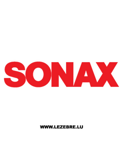 Sticker Sonax Logo