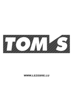 Sticker Karbon Tom's Logo 2