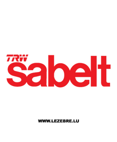 TRW Sabelt Logo Decal
