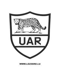 UAR Argentina Rugby Logo Decal