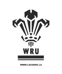 Sweat-shirt WRU Pays de Galles Rugby Logo
