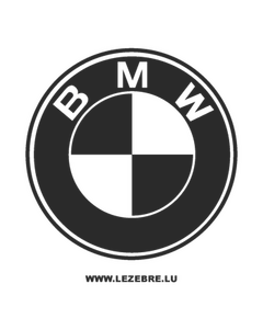 BMW logo Decal 3