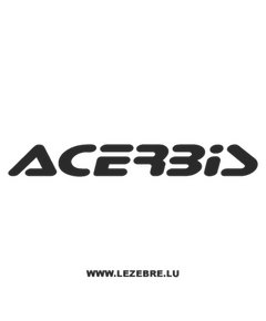 Sticker Acerbis Logo