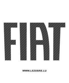 Fiat Carbon Decal