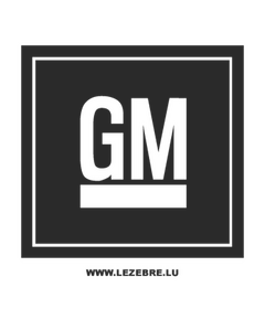 GM Logo Decal