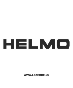 Helmo logo Decal 2