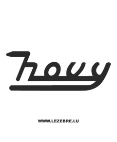 Hovy logo Decal