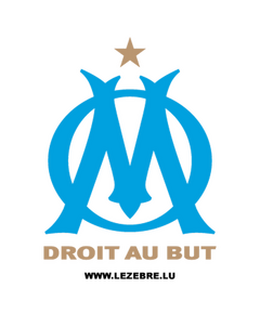 Sticker Olympique de Marseille Couleur