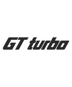 GT Turbo logo Decal