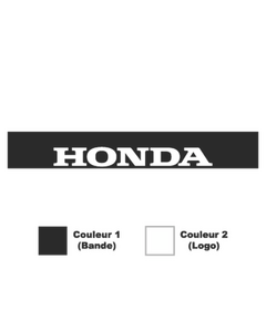Sticker Bande Sonnenblende Honda