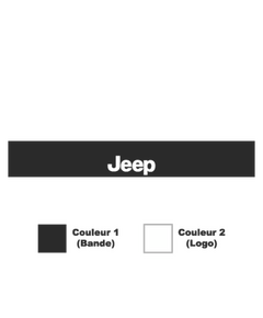 Jeep Sunstrip Sticker