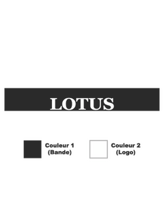 Sticker Bande Pare-Soleil Lotus