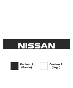 Sticker Bande Pare-Soleil Nissan