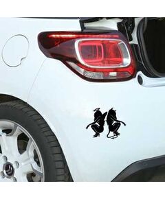 Angel and Devil Citroen DS3 Decal