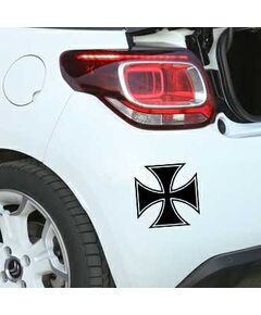 Sticker Décoration pour Citroën Croix de Malte 3