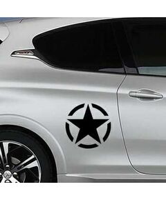 US ARMY STAR Peugeot Decal