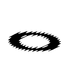 Oakley Logo Zebra Trash Decal