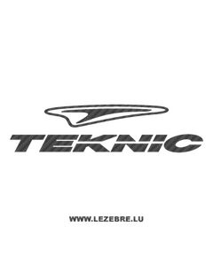 Teknic logo Carbon Decal