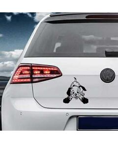 Sticker VW Golf Hund Dalmatiener