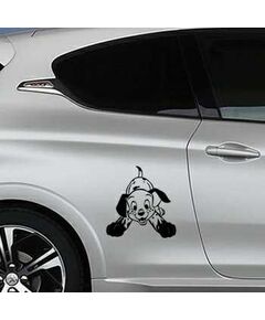 Dalmatian Dog Peugeot Decal