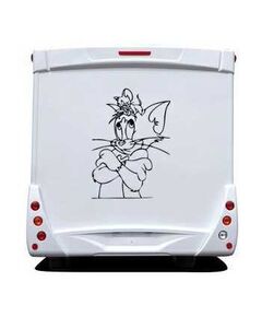Cat and Mouse friends Camping Car Decal