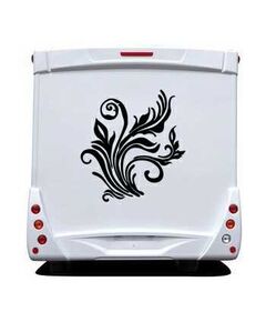 Flower Camping Car Decal 5