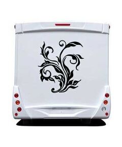Flower Camping Car Decal 6