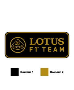 Lotus F1 Team Decal Logo 3