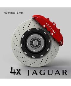Kit Stickers Bremssattel Jaguar logo