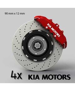 Kit Stickers Bremssattel Kia Motors logo