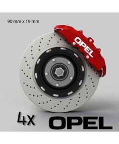 Opel logo brake decals set