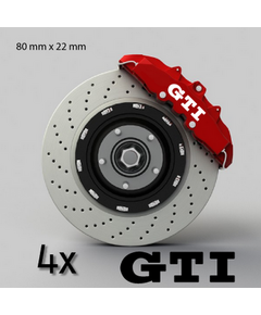 Kit Stickers Bremssattel VW Volkswagen Golf GTI