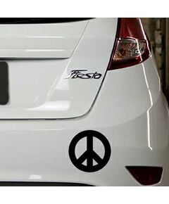 VW Peace and love logo Ford Fiesta Decal model nr 2