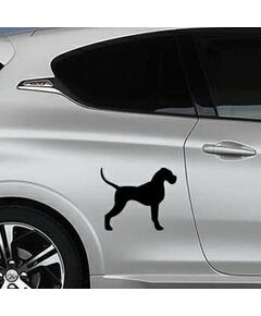 Dog silhouette Peugeot Decal