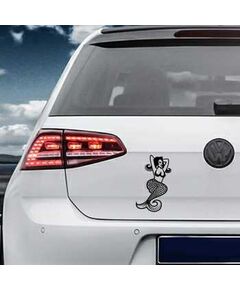 Sticker VW Golf Meerjungfrau relax