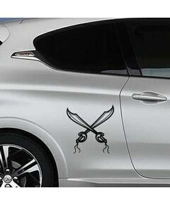 Sticker Peugeot Schwert pirates