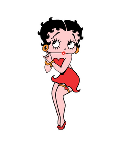 Sexy Betty Boop Decal