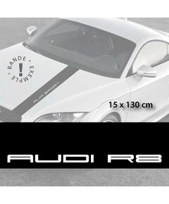 Audi R8 car hood decal strip