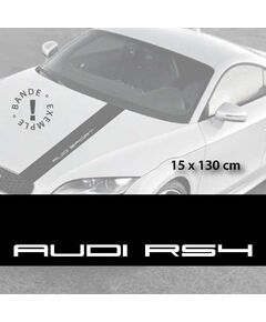 Audi RS4 car hood decal strip