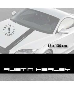 Austin Healey car hood decal strip