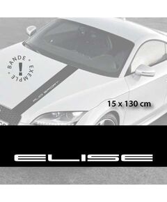 Lotus Elise car hood decal strip