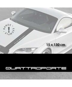 Stickers bandes autocollantes Capot Maserati QuattroPorte