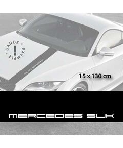 Mercedes SLK car hood decal strip