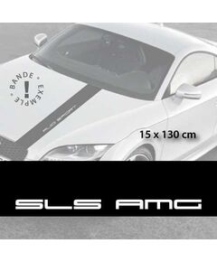 Mercedes SLS AMG car hood decal strip
