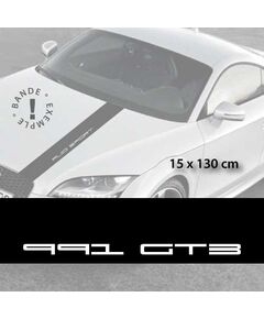 Sticker für die Motorhaube Porsche 991 GT3