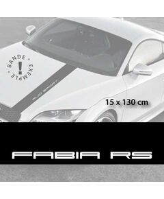 Sticker für die Motorhaube Fabia RS