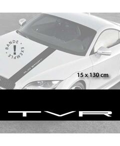 TVR car hood decal strip