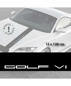 Stickers bandes autocollantes Capot Volkswagen Golf VI