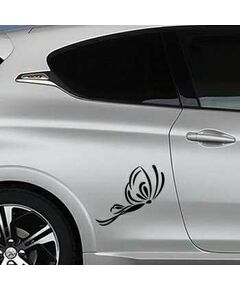 Papillon Butterfly Peugeot Decal